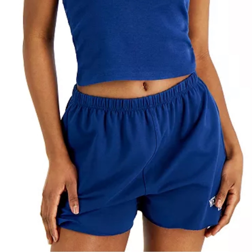 Rebellious One Navy Blue “New York” Sweatshorts Size XL